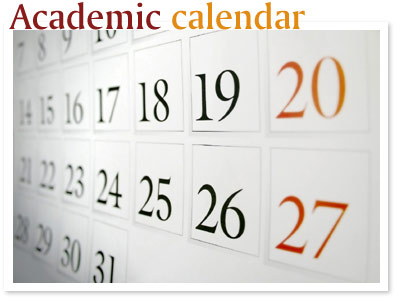 academic calendar